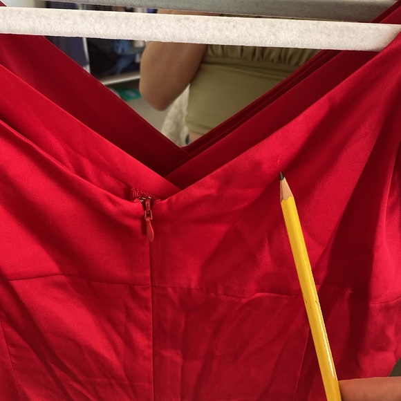 Alexis Cadiz Red Silk Dress - Picture 11 of 11